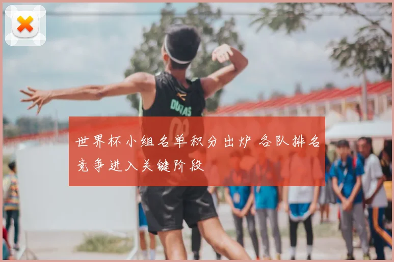 世界杯小组名单积分出炉 各队排名竞争进入关键阶段
